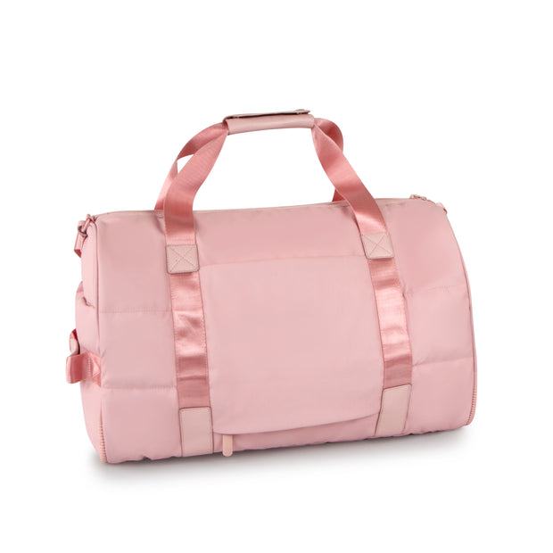 variant:43211071422656 The Puffer Softside Carry-On Duffel Bag Rose