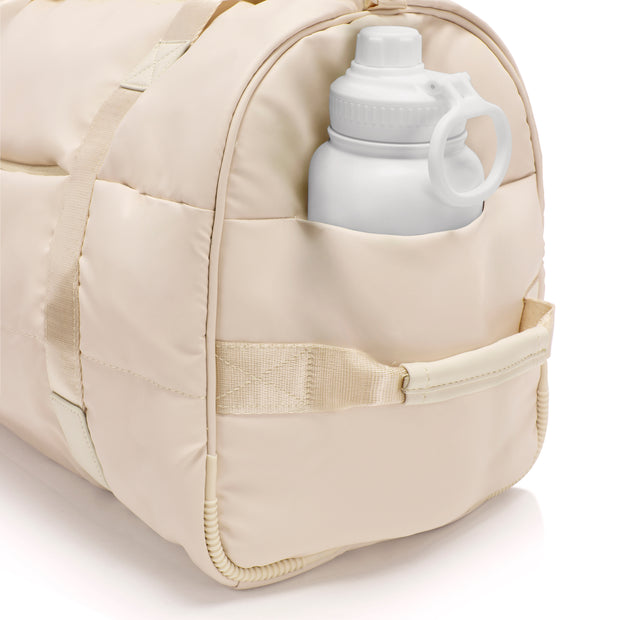 variant:43211071979712 The Puffer Softside Carry-On Duffel Bag Ivory