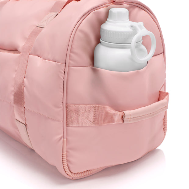 variant:43211071422656 The Puffer Softside Carry-On Duffel Bag Rose