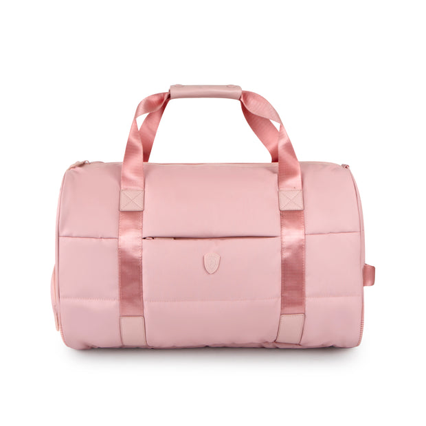variant:43211071422656 The Puffer Softside Carry-On Duffel Bag Rose