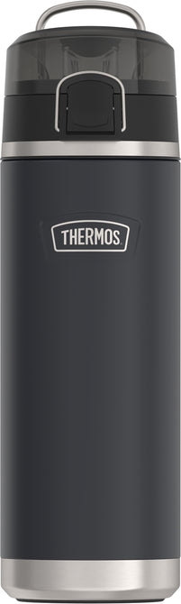 variant:43737238732992 Thermos 24oz Icon Stainless Steel Water Bottle w/ Spout Stainless Granite