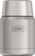 variant:43736965710016 Thermos 16oz Icon Stainless Steel Food Jar w/ Spoon Matte Stainless Steel
