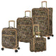 variant:46795398316224 London Fog Mayfair Softside Carry-On Luggage Black And Sand Paisley