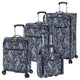 variant:46795398283456 London Fog Mayfair Softside Carry-On Luggage Navy And White Paisley