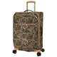 variant:46795400282304 London Fog 
Mayfair Softside Medium Checked Luggage Black And Sand Paisley