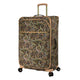 variant:46795402903744 London Fog Mayfair Softside Large Checked Luggage Black And Sand Paisley