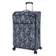 variant:46795402870976 London Fog Mayfair Softside Large Checked Luggage Navy And White Paisley