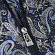 variant:46795398283456 London Fog Mayfair Softside Carry-On Luggage Navy And White Paisley