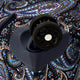 variant:46795398283456 London Fog Mayfair Softside Carry-On Luggage Navy And White Paisley