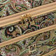 variant:46795398316224 London Fog Mayfair Softside Carry-On Luggage Black And Sand Paisley