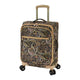 variant:46795398316224 London Fog Mayfair Softside Carry-On Luggage Black And Sand Paisley
