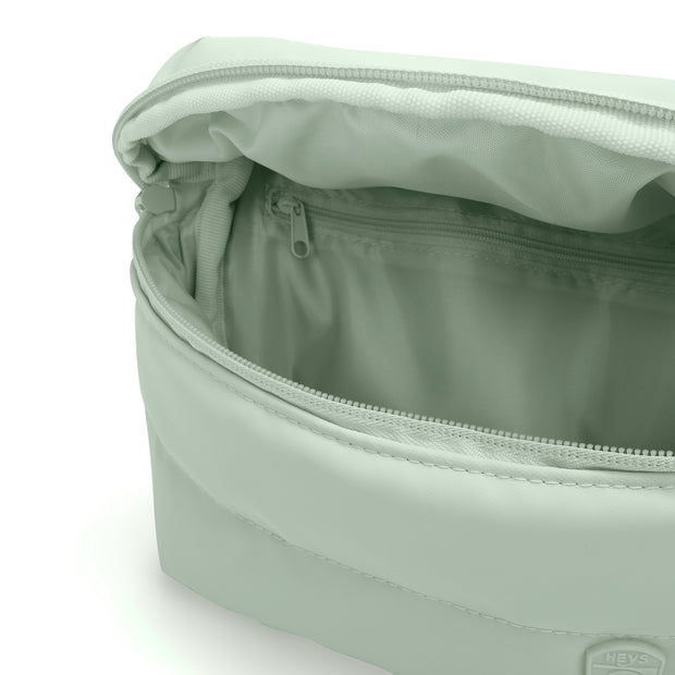 variant:46559256608960 The Puffer Mini Waist Bag Sage Green