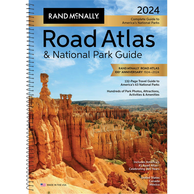 2024 Road Atlas & National Park Guide