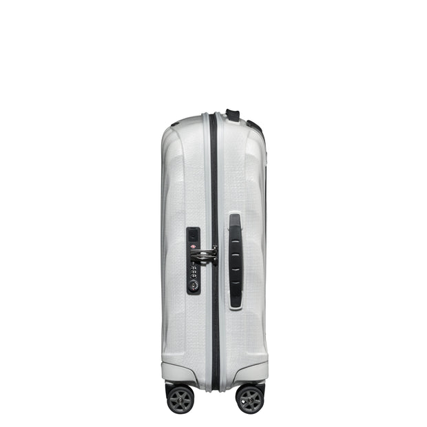 variant:43670272475328 Samsonite C-Lite Carry-On Spinner Off White