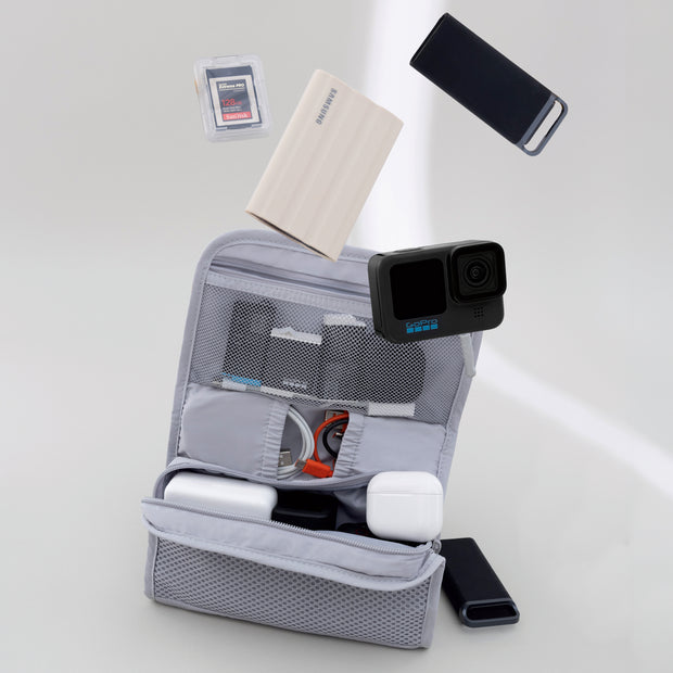 variant:46348700483776 Travelon Compact Organizer Platinum