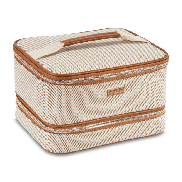 variant:43756660129984 SJ Jenny Train Case Tropea Ivory