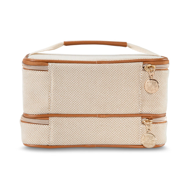 variant:43756660129984 SJ Jenny Train Case Tropea Ivory