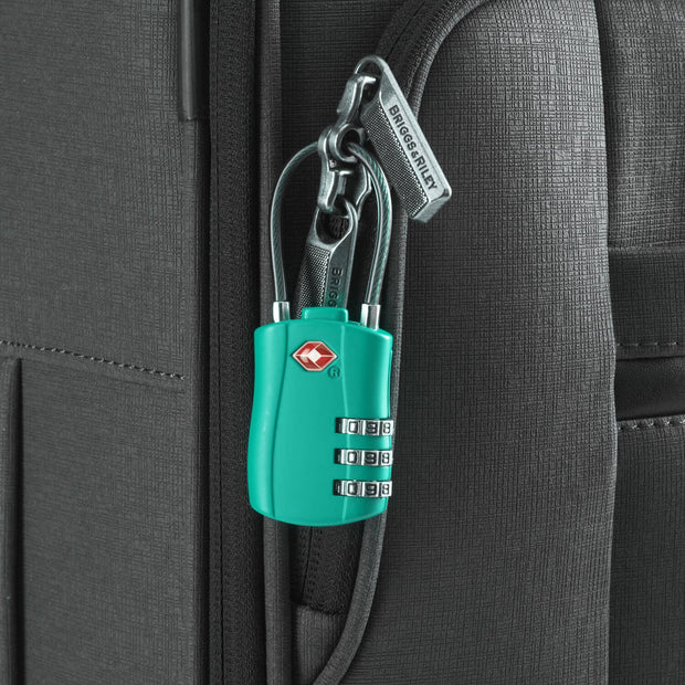 variant:44606605820096 Smooth Trip TSA Accepted Combination Cable Lock - Teal