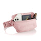 variant:46559256641728 The Puffer Mini Waist Bag Rose
