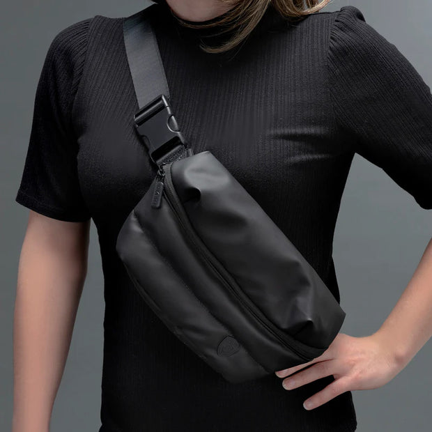 variant:46559256576192 The Puffer Mini Waist Bag Black