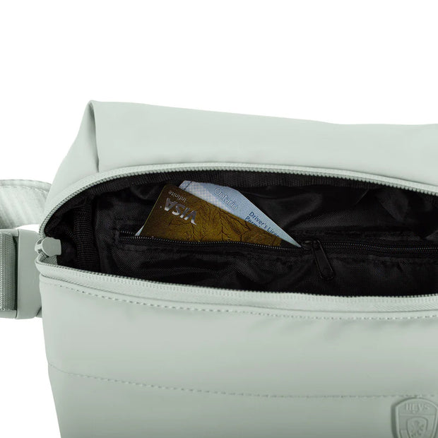 variant:46559256608960 The Puffer Mini Waist Bag Sage Green