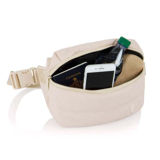 variant:43211061297344 The Puffer Waist Bag Ivory