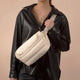 variant:43211061297344 The Puffer Waist Bag Ivory