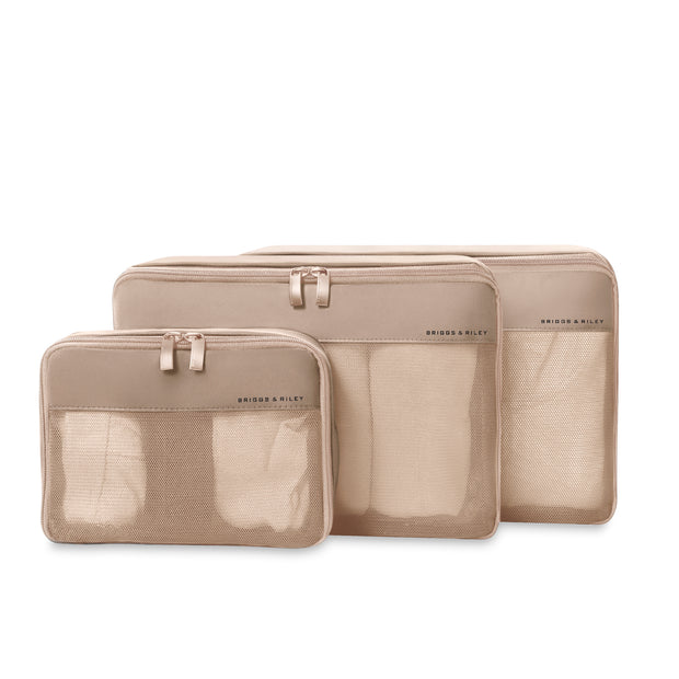 variant:46655140462784 Travel Essentials Carry-On Packing Cube Set Tan