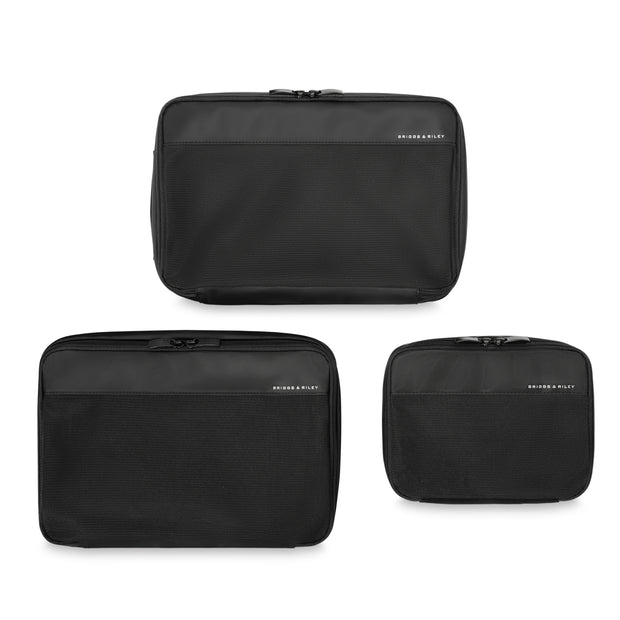variant:46655141970112 Travel Essentials Carry-On Packing Cube Set Black