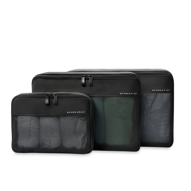 variant:46655141970112 Travel Essentials Carry-On Packing Cube Set Black