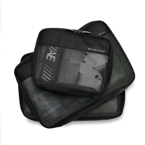variant:46655141970112 Travel Essentials Carry-On Packing Cube Set Black