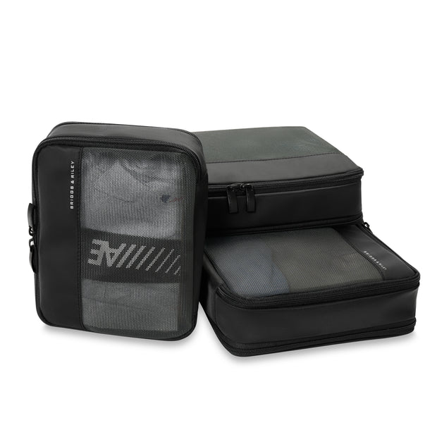 variant:46655141970112 Travel Essentials Carry-On Packing Cube Set Black