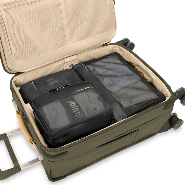 variant:46655141970112 Travel Essentials Carry-On Packing Cube Set Black