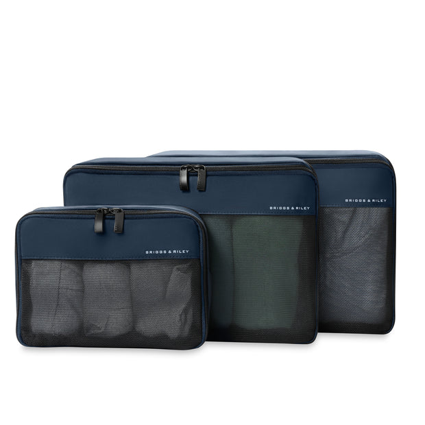 variant:46655142035648 Travel Essentials Carry-On Packing Cube Set Navy