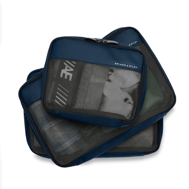 variant:46655142035648 Travel Essentials Carry-On Packing Cube Set Navy