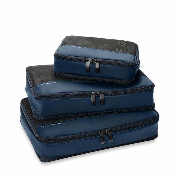 variant:46655142035648 Travel Essentials Carry-On Packing Cube Set Navy
