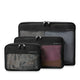 variant:46655232704704 Travel Essentials Check-In Packing Cube Set Black