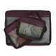variant:46655232770240 Travel Essentials Check-In Packing Cube Set Plum