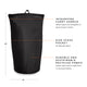 Travel Essentials Zippered Laundry Bag