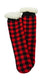 variant:43985681252544 Plush Lining Slipper Socks Red