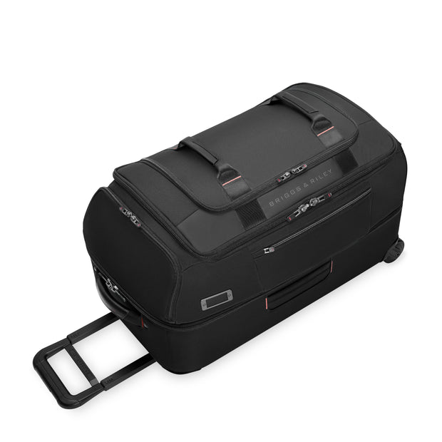 variant:46579385237696 ZDX Medium 2-Wheel Duffle Black