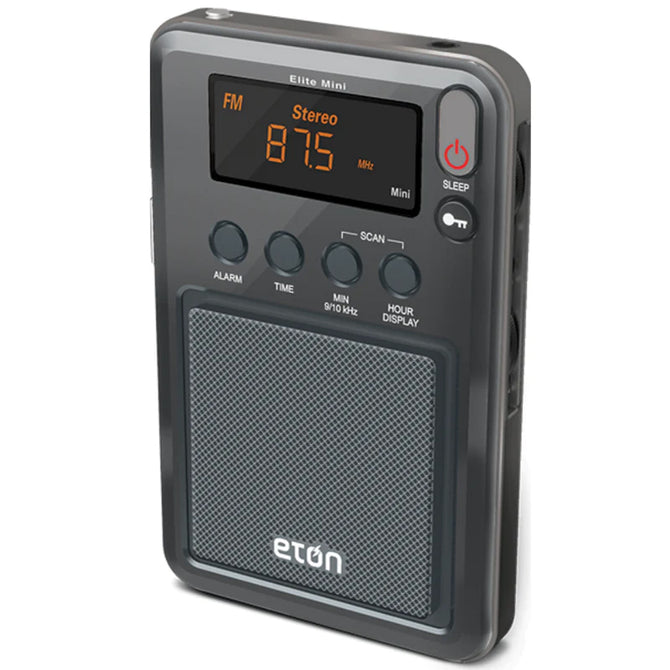 Elite Mini AM/FM Shortwave Radio w/ Case