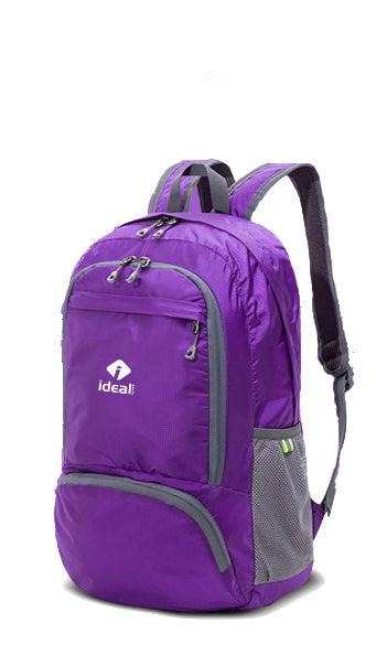 variant:43705955418304 IdealTech Packable Backpack Purple