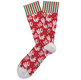 variant:43985185996992 Holiday Themed Socks Small Medium Ho Ho Ho