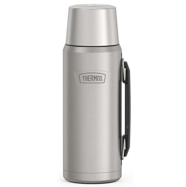variant:43756328124608 Thermos 1.2 L Stainless Steel Beverage Bottle Matte Stainless Steel