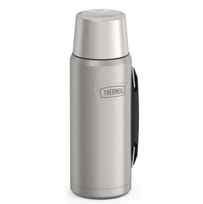 Icon Series by Thermos Stainless Steel Water Bottle with Spout 24 Ounce, Granite