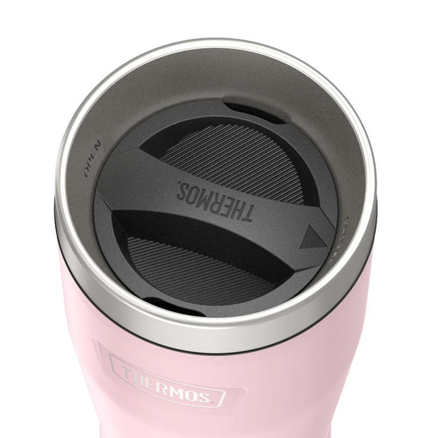 variant:46477351551168 Thermos 16oz Icon Stainless Steel Tumbler Matte Sunset Pink