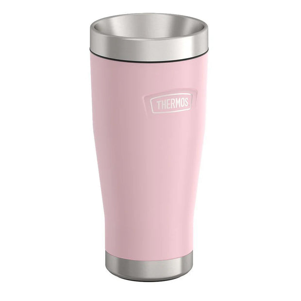 variant:46477351551168 Thermos 16oz Icon Stainless Steel Tumbler Matte Sunset Pink