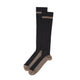 variant:42999211753664 travelon Large Copper Infused Compression Socks black