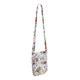 variant:43560944566464 Vera Bradley Triple Zip Hipster Crossbody Bag in Microfiber Sea Air Floral
